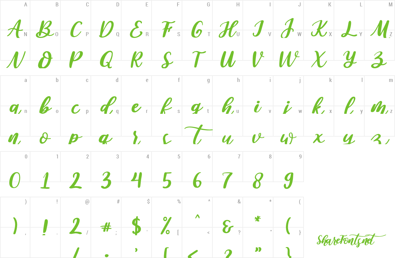 Font Love Christmas preview